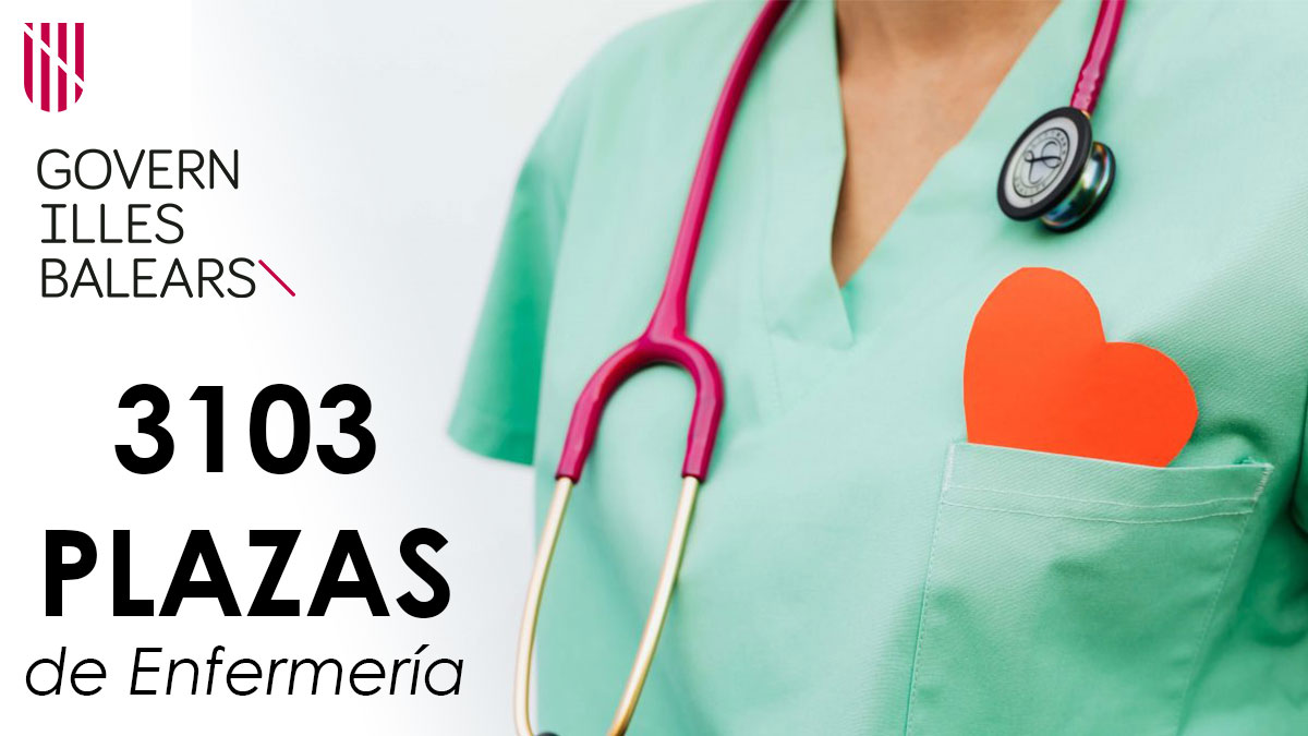 Oferta de 3103 plazas de Enfermería en La Conselleria de Sanitat