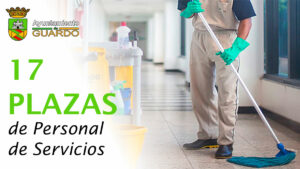 Oferta de 17 plazas de Personal Servicios en Guardo (Palencia)