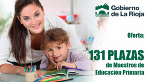 Oferta de 131 plazas de Maestros de Educación Primaria en El Gobierno de La Rioja