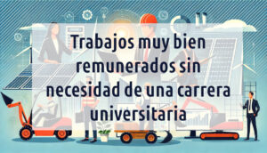 Trabajos muy bien remunerados sin necesidad de una carrera universitaria